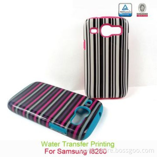 Water Transfer Printing PC + Silicone Cover for Samsung i8260